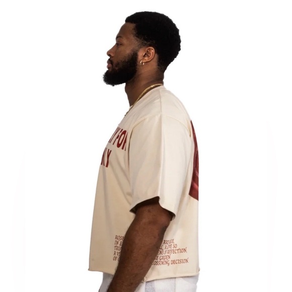 *NEW* Visionary Club "LETTER TO YOUR HEART" Boxy Oversized Tee Shirt UNISEX - Picture 4 of 16